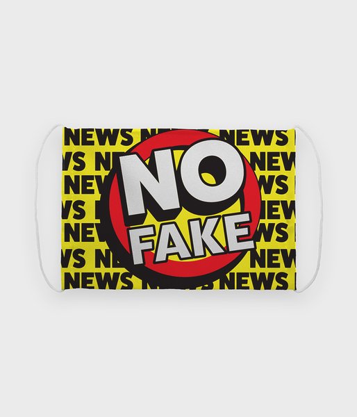 No fake news - maska na twarz fullprint