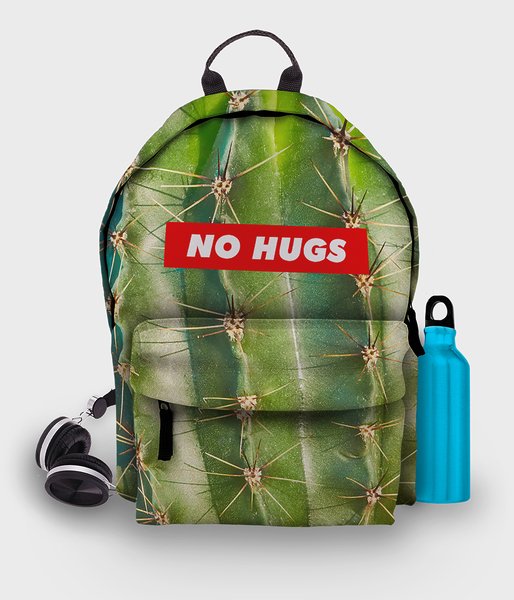 No hugs - plecak fullprint