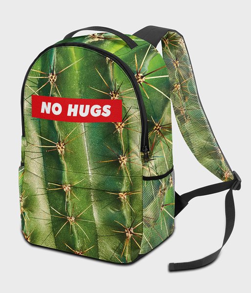 No hugs - plecak szkolny fullprint