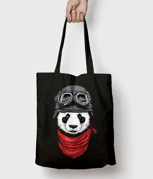 Panda Pilot - torba bawełniana