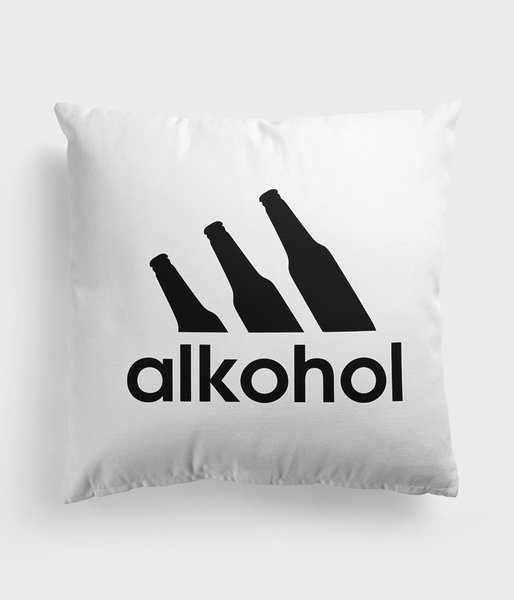 Parodia Adidasa - Alkohol - poduszka