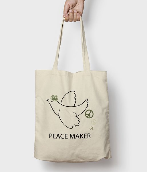 Peace maker - torba bawełniana