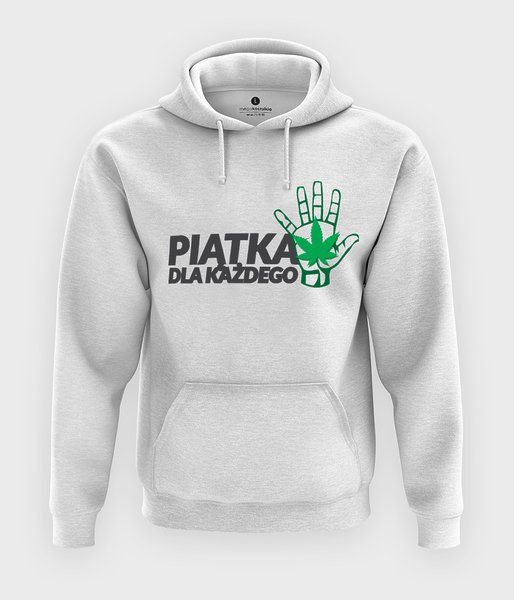 Piątka dla każdego - bluza z kapturem