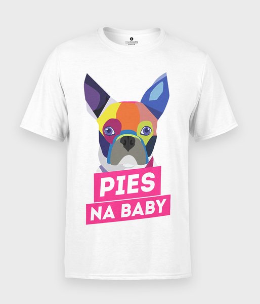 Pies na baby - koszulka męska