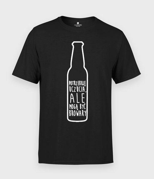Piwo albo uczucie - koszulka męska