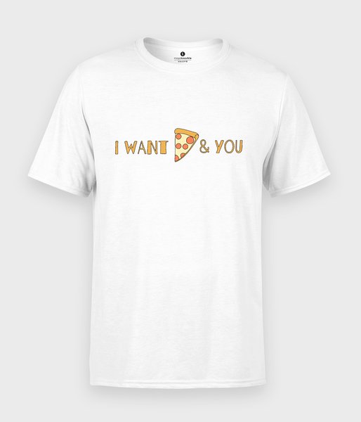 Pizza - koszulka męska
