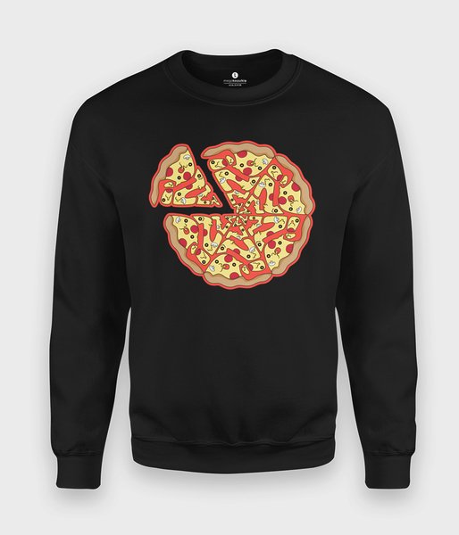 Pizza Text - bluza klasyczna