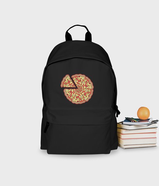Pizza Text - plecak szkolny