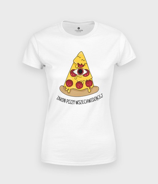 Pizza Wszechwidząca - koszulka damska