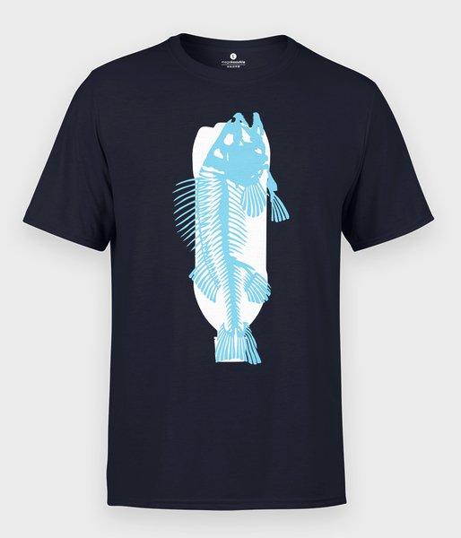 Plastikowa ryba - koszulka męska