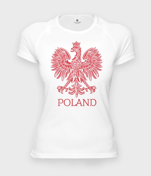 Poland 3 - koszulka damska sportowa