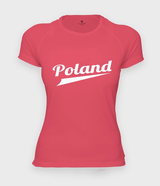 Poland  - koszulka damska sportowa
