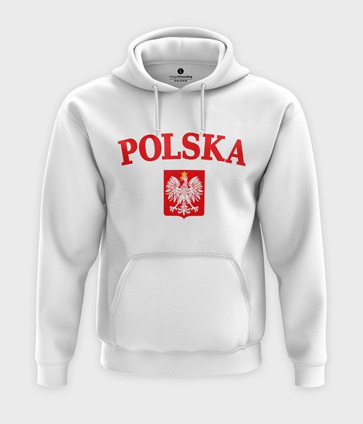 Polska 3 - bluza z kapturem