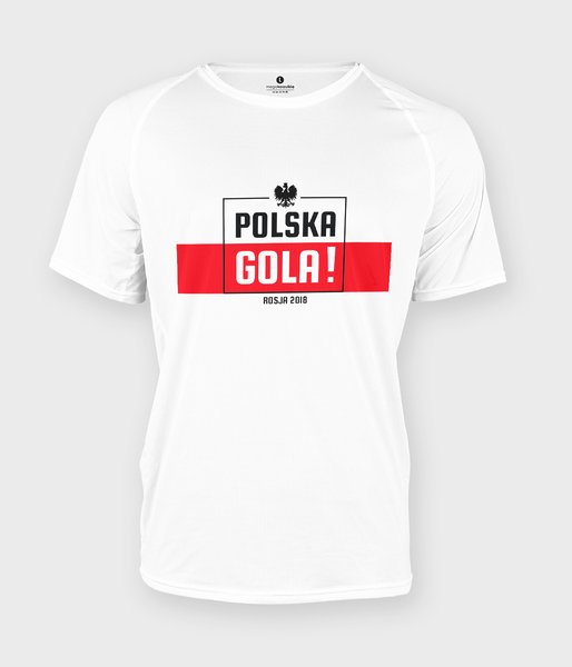 Polska gola! - koszulka męska sportowa