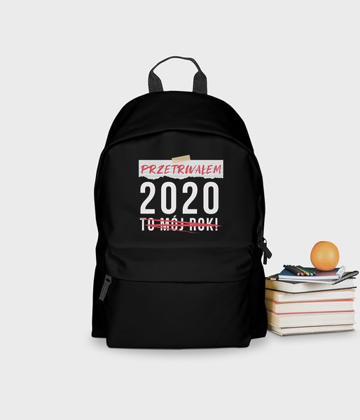 Przetrwałem 2020 - plecak szkolny