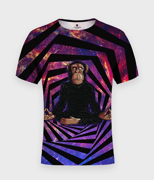 Psychodelic chimp - koszulka męska fullprint