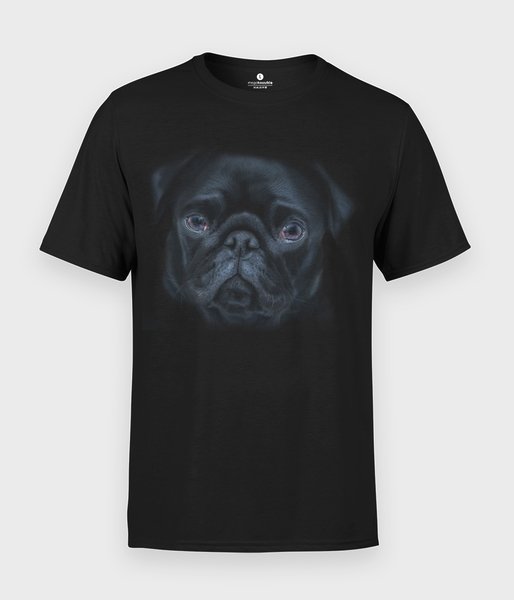 Pug face 3D - koszulka męska