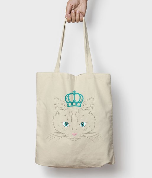 Queen Cat - torba bawełniana