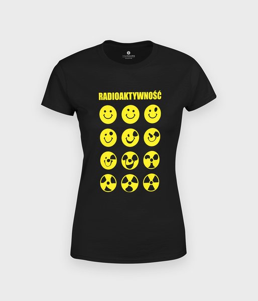 Radioaktywność - koszulka damska