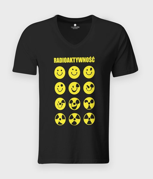 Radioaktywność - koszulka męska v-neck