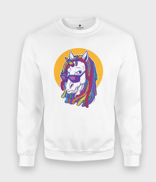Rainbow Unicorn - bluza klasyczna