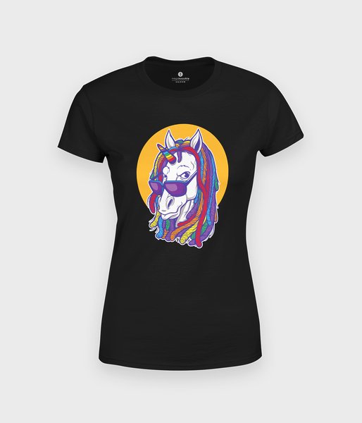 Rainbow Unicorn - koszulka damska