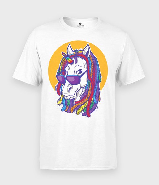 Rainbow unicorn - koszulka męska standard plus