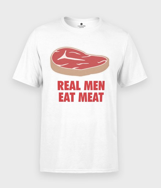 Real Men Eat Meat - koszulka męska