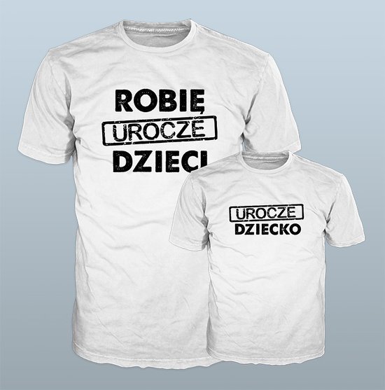 Robię Urocze Dzieci - koszulka męska-2