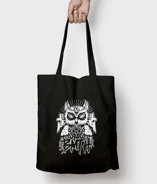 Rock Owl - torba bawełniana