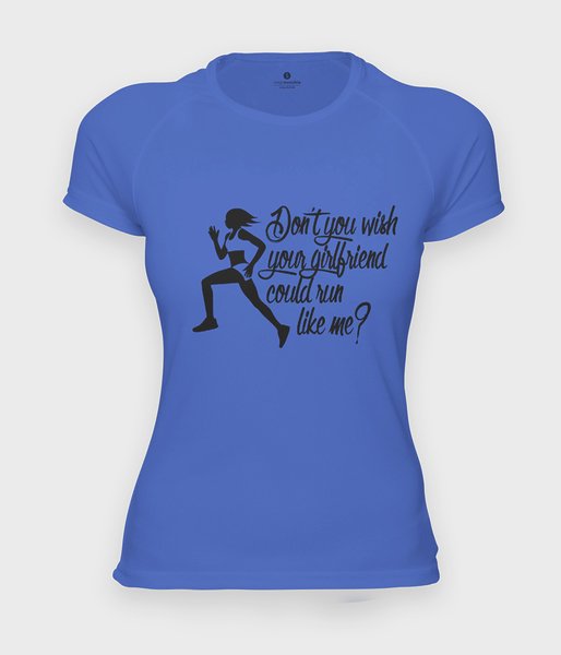 Run like me 2 - koszulka damska sportowa