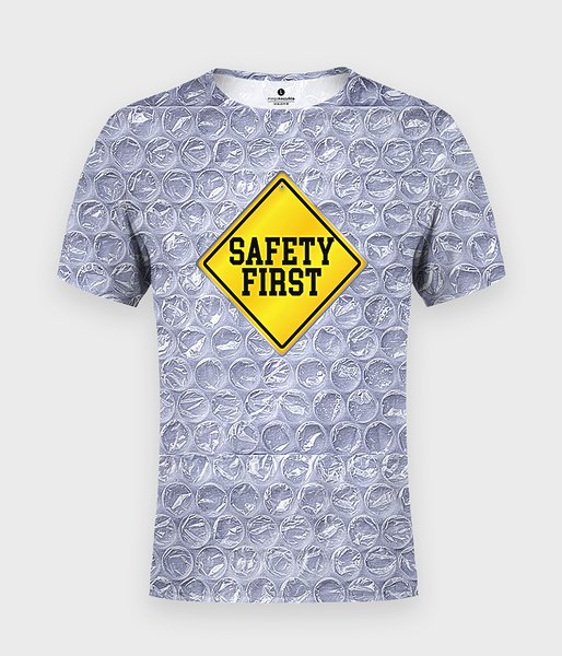 Safety First - koszulka męska fullprint