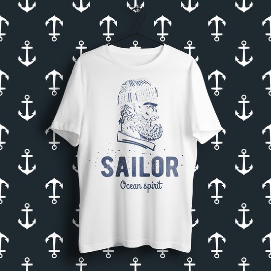 Sailor - koszulka męska-2