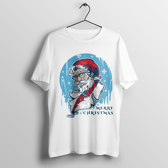 Santa hipster - koszulka męska-2