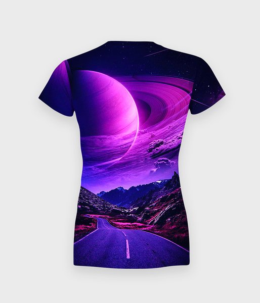 Saturn Road - koszulka damska fullprint-2