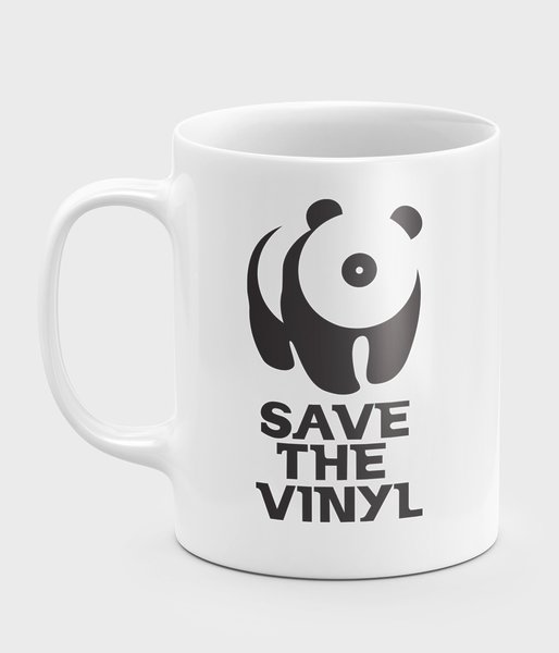 Save the vinyl  - kubek