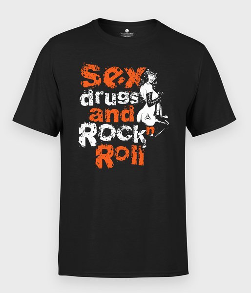 Sex, Rock i Rock n Roll - koszulka męska