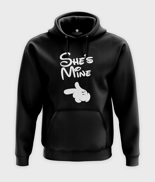 She is mine - bluza z kapturem