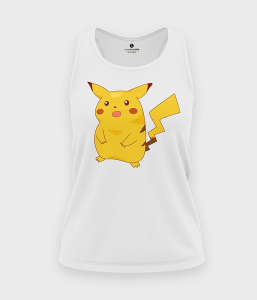 Shocked Pikachu 2 - koszulka damska bez rękawów