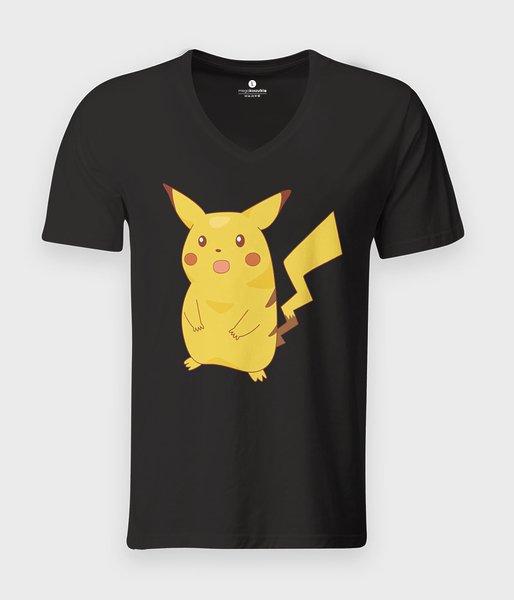 Shocked Pikachu 2 - koszulka męska v-neck