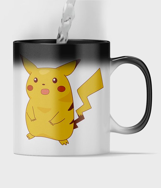 Shocked Pikachu 2 - kubek magiczny full print