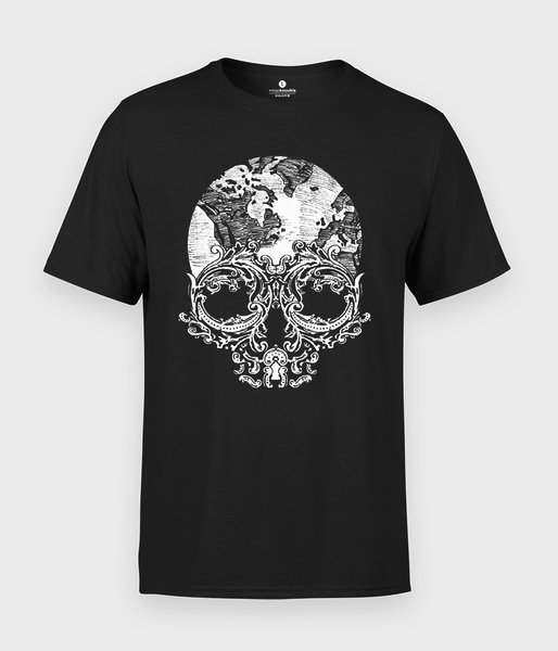 Skull & Map - koszulka męska