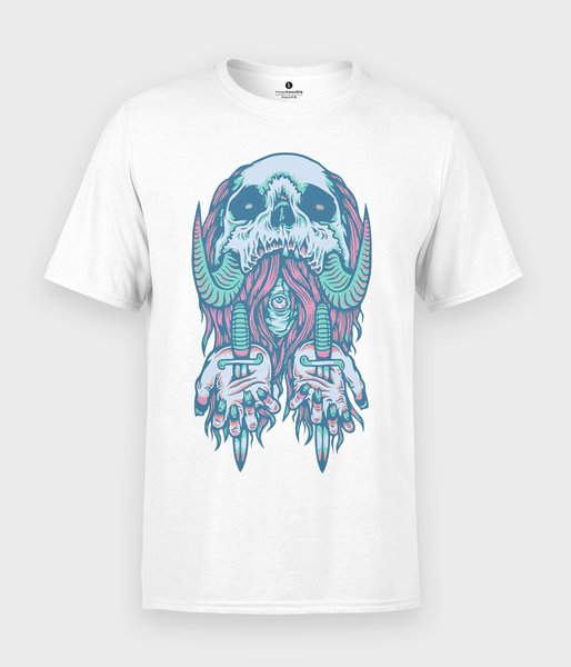 Skull Pastel - koszulka męska