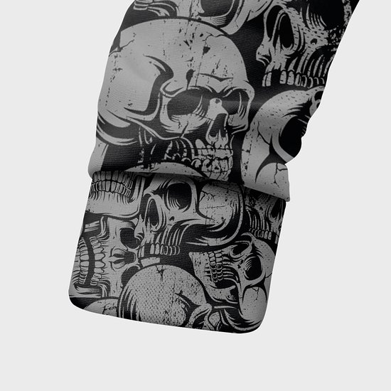 Skulls - bluza damska fullprint-3