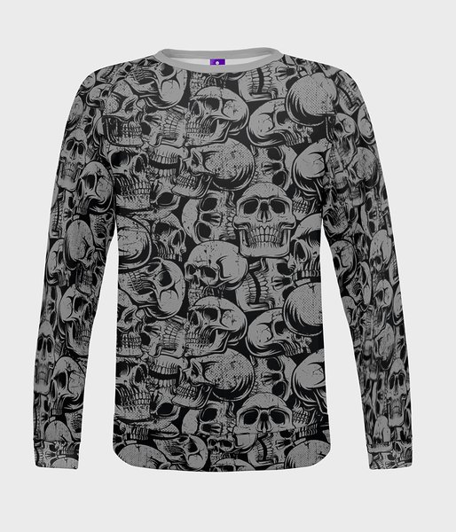 Skulls - bluza damska fullprint