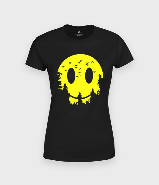 Smiley Moon - koszulka damska