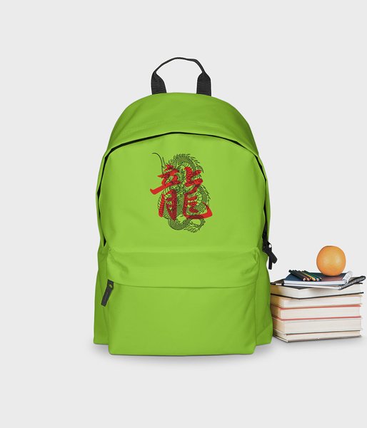 Smok kanji - plecak szkolny