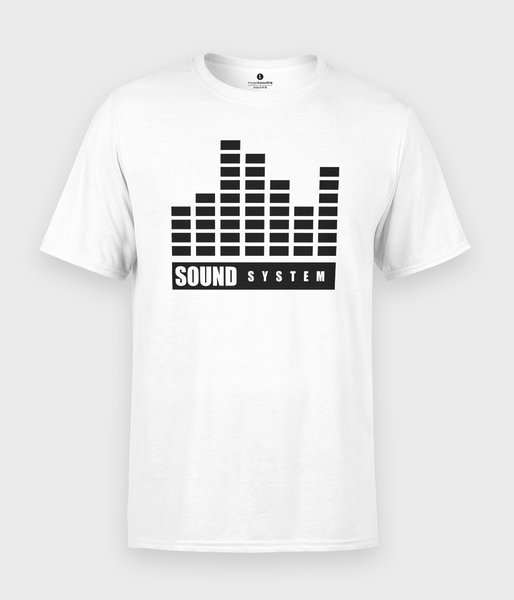 Sound system - koszulka męska