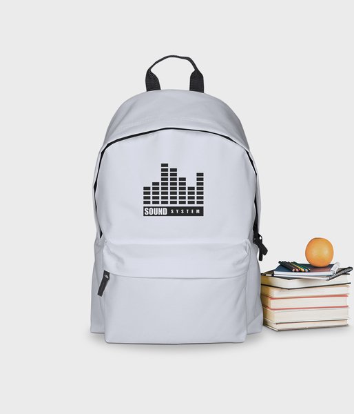 Sound system  - plecak szkolny
