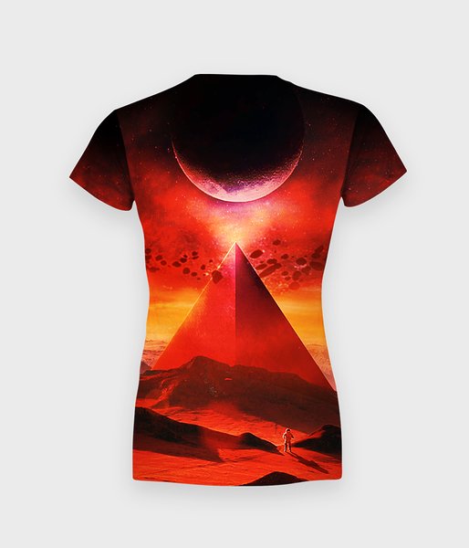 Space pyramid  - koszulka damska fullprint-2
